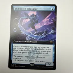 Exhibition Tidecaller (Extended Art) Secrets of Strixhaven Regular 316 R NM - Image 1