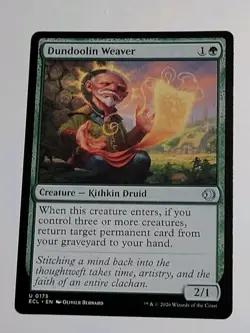MTG - Lorwyn Eclipsed: Dundoolin Weaver (0175) - Uncommon - Near Mint - Image 1