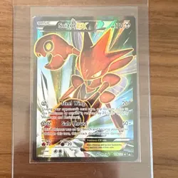 Scizor EX - 119/122 - Pokemon Breakpoint Full Art Ultra Rare Card MINT🔥💎 - Image 1