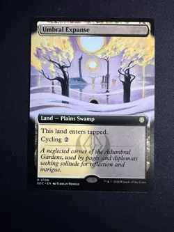 Umbral Expanse (SOC 0108) Regular (Extended Art) Secrets of Strixhaven, MTG - Image 3