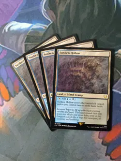 Sunken Hollow x 4 | 7% Off 2+ | UB: Lord of the Rings | NM | MTG - Image 1