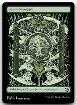 Forest (271) - Full Art #271 (Foil) (NM) Phyrexia All Will Be One ONE Magic MTG - Image 1