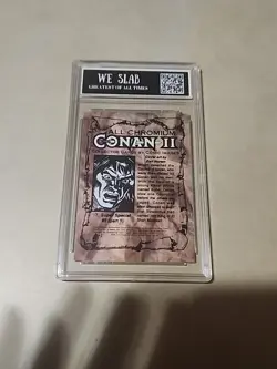 Conan II All Chromium Trading Card #7 Super Special 1994 Comic Images - Slabbed - Image 1
