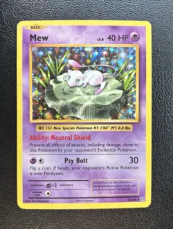 2016 POKEMON XY EVOLUTIONS 53 MEW-HOLO - Image 1
