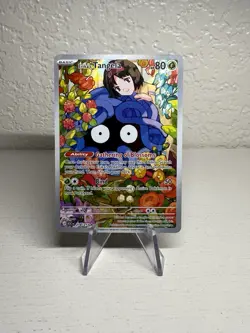 Pokemon TCG Erika’s Tangela 218/217 Ascended Heroes Illustration Rare NM Card - Image 1