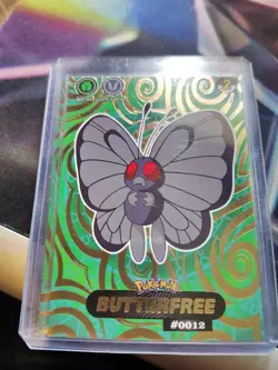 Shadow Butterfree #12 - Gold Holo - Crystal Collection 2024 - Pokemon Card - Image 1