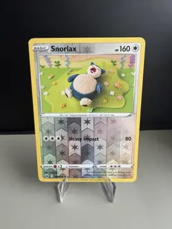 Snorlax 109/159 Rare Crown Zenith Pokemon Reverse Holo Near Mint - Image 1