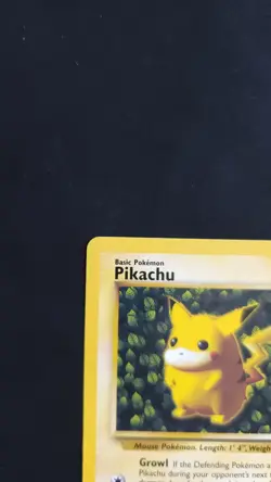 Pokemon TCG Pikachu Wizards Black Star Promo Card LP - Image 2