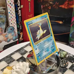 Pokemon Lapras Fossil 10/62 Vintage Holo Rare Unlimited MP - Image 4