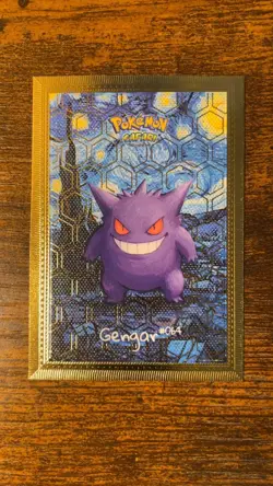 Gengar 64 Gold Holo Non-TCG Safari 2.0 BOX HIT Textured Pokemon Card - Image 1