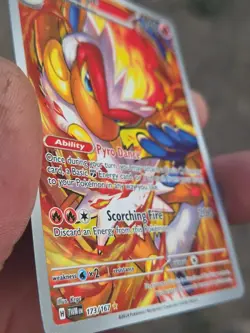 Infernape 173/167 Twilight Masquerade Illustration Rare LP Pokemon TCG - Image 5