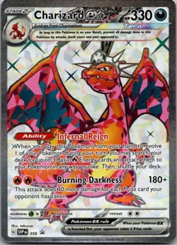 Charizard ex 056 Holo Promo Scarlet & Violet Promo Pokemon Near Mint - Image 1