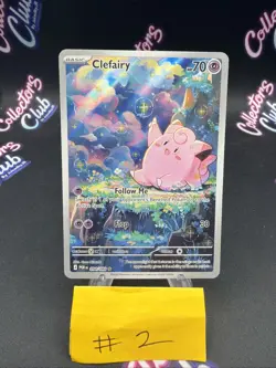 Clefairy 094/088 (IR) Pokemon Perfect Order Full Art Illustration Rare Pokemon - Image 1