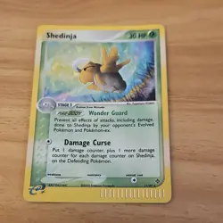 Pokemon Shedinja EX Dragon Holo Rare 11/97 30 HP English Card - Image 3