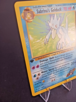 Pokemon TCG Sabrina's Golduck 30/132 Gyn Challenge 1st Edition NM Never Played - Image 2