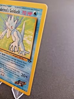 Pokemon TCG Sabrina's Golduck 30/132 Gyn Challenge 1st Edition NM Never Played - Image 3