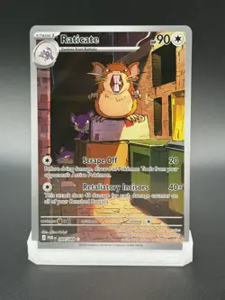 Pokemon TCG Raticate Illustration Rare Perfect Order 099/088 NM - Image 1