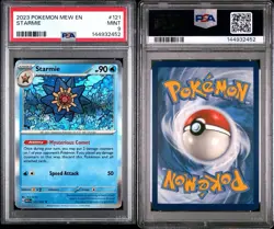 2023 POKEMON MEW EN-151 #121 STARMIE PSA 9 - Image 3