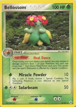 Bellossom 16/101 Rare Hidden Legends Pokemon Yuka Morii - Image 1