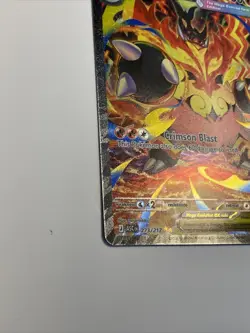 L👀K-2026 POKEMON ASCENDED HEROES SPECIAL ILLUS RARE MEGA EMBOAR EX #273🔥CLEAN - Image 5