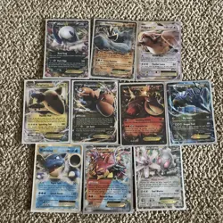 Pokemon Assorted EX Card Lot With Sleeves And In Good Condition - Image 1