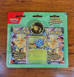 Pokemon TCG 2 Lot Ascended Heroes 2 Pack Blister Bundle Larry Erika Sealed Promo - Image 5