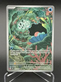 Clamperl 195/182 Sv10: Destined Rivals Holo Pokemon EN Pokemon - Image 1
