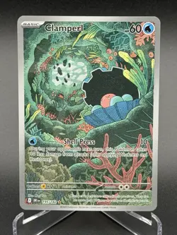Clamperl 195/182 Sv10: Destined Rivals Holo Pokemon EN Pokemon - Image 3