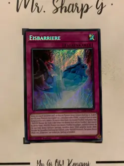 EISBARRIERE - 1. AUFLAGE RA01-DE071 DE Yu-Gi-Oh! CARD SECRET RARE HOLO KONAMI - Image 2
