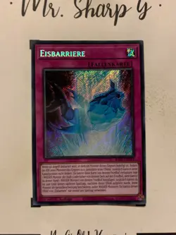 EISBARRIERE - 1. AUFLAGE RA01-DE071 DE Yu-Gi-Oh! CARD SECRET RARE HOLO KONAMI - Image 3