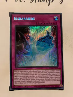 EISBARRIERE - 1. AUFLAGE RA01-DE071 DE Yu-Gi-Oh! CARD SECRET RARE HOLO KONAMI - Image 4