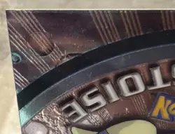 MINT 2000 Topps Chrome Holo Pokemon TV Series 1 Blastoise #9 Foil starter Water - Image 5