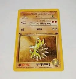 1st Edition SANDSLASH 41/62 Fossil Vintage Pokemon NM 🌟 SUPER CLEAN Wizards - Image 3