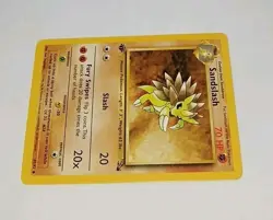 1st Edition SANDSLASH 41/62 Fossil Vintage Pokemon NM 🌟 SUPER CLEAN Wizards - Image 4