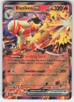 Blaziken ex 024/159 Double Rare Journey Together Pokemon Near Mint - Image 1