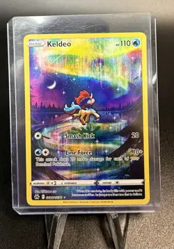 Pokemon SWSH Crown Zenith Keldeo GG07/GG70 Galarian Gallery Ultra Rare - Image 1