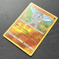 Pokemon Machop 62/145 Sun & Moon Guardians Rising 2017 Reverse Holo Card LP - Image 3