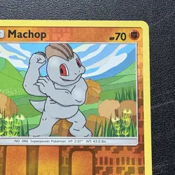 Pokemon Machop 62/145 Sun & Moon Guardians Rising 2017 Reverse Holo Card LP - Image 5
