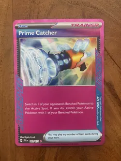 Pokemon TCG Prime Catcher Ace Spec 119/131 Prismatic Evolutions NM - Image 1