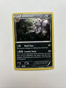 2016 UMBREON XY96 Cosmos Holo Pokemon XY Black Star Promo Breakpoint VLP - Image 1