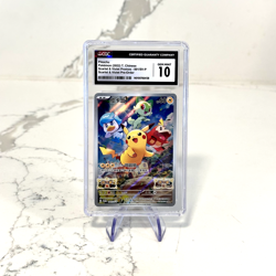 Pokemon TCG Pikachu Scarlet & Violet 001/SV-P Holo Promo Chinese CGC Gem Mint 10 - Image 1