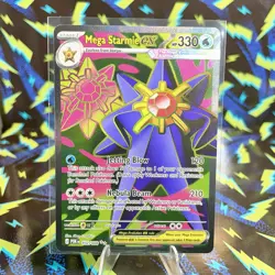 Pokemon Mega Starmie ex 102/088 Me03: Perfect Order Holo NM/Packfresh - Image 1
