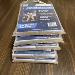 SEALED Invested Alliance Card Sleeves Bundle Lot of 5 Packs standard size Cards - Image 1