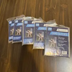 SEALED Invested Alliance Card Sleeves Bundle Lot of 5 Packs standard size Cards - Image 3