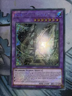Yugioh! Ace Spades Speculation - BLTR-EN039 - Secret Rare - 1st Edition Near Min - Image 2