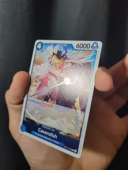 Cavendish Foil R Royal Blood OP10-045 Mint English TCG One Piece Card New Holo - Image 3