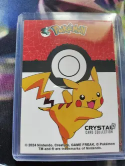 crystal card collection pokemon ARCANINE #0059 - Image 2
