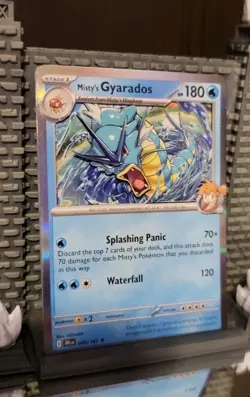 3D Shadowbox Gyarados Pokemon Card Custom Made! - Image 1