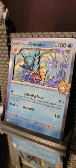 3D Shadowbox Gyarados Pokemon Card Custom Made! - Image 3