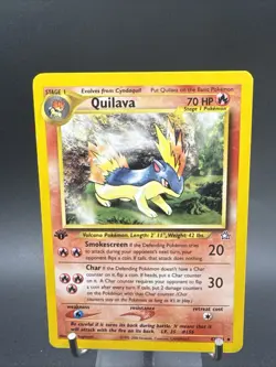 Quilava 47/111 1st Edition Neo Destiny 2000 Non-Holo Pokemon Card - Image 4